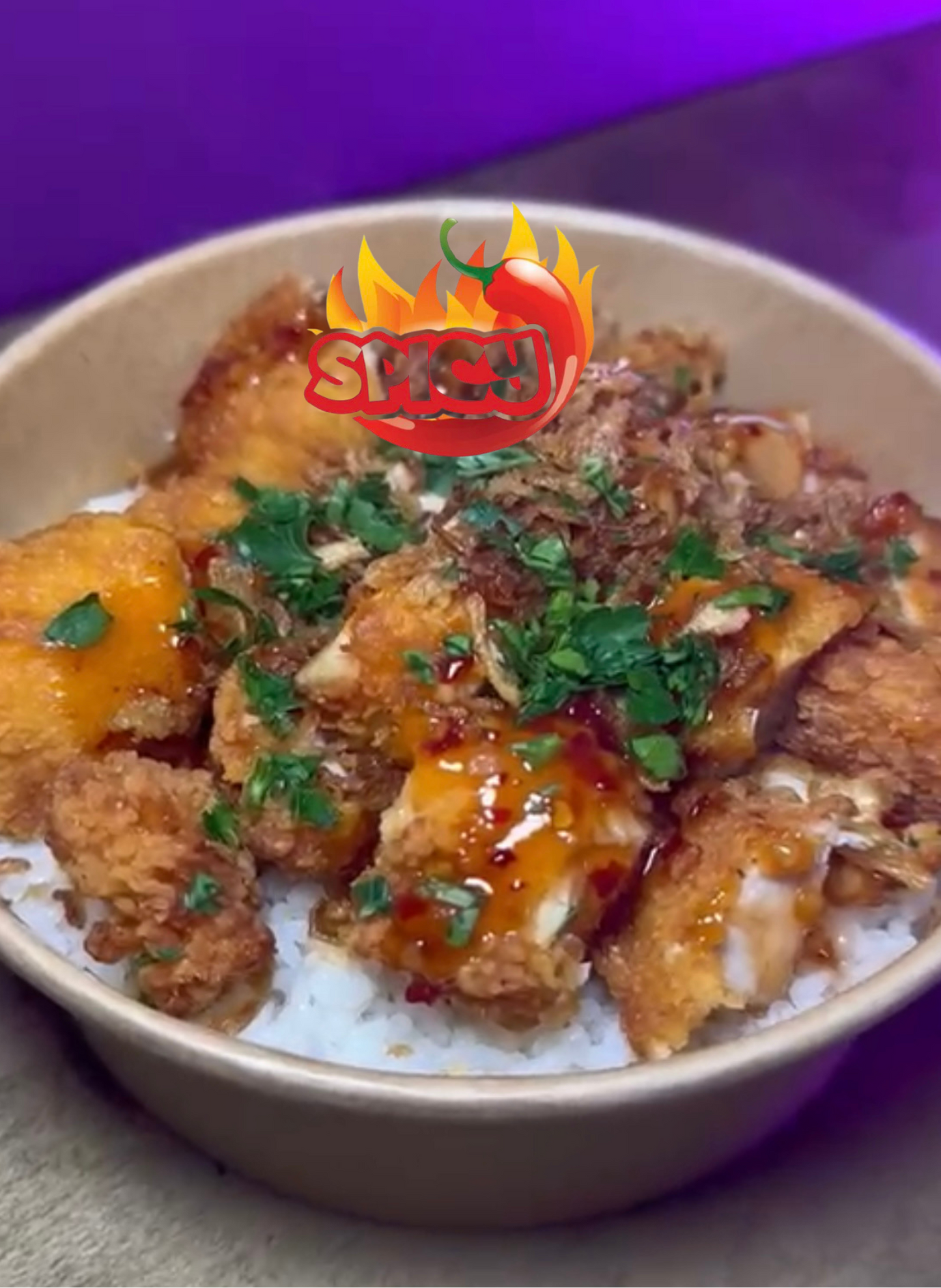 Spicy crousty